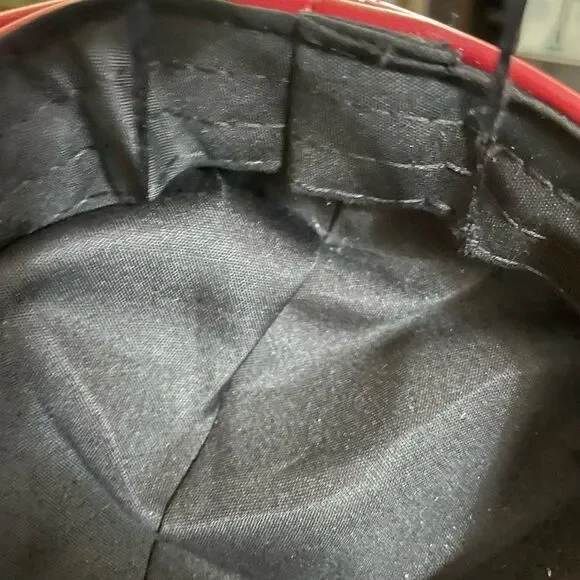 111 WOMENS NWT FAUX LEATHER NEWSBOY CAP‎ - Picture 5 of 6